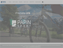 Tablet Screenshot of papinsport.com